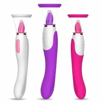 Vibrator With Tongue