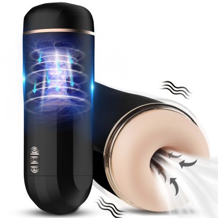 Snow Inspiratory Vibrating Masturbation Cup